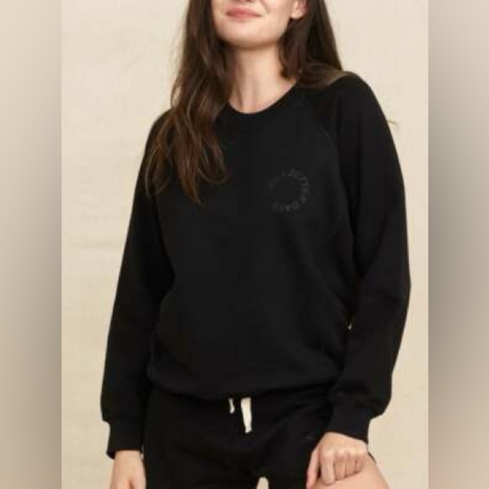 For Days Even Better Days Sweatshirt Black Large Organic Cotton